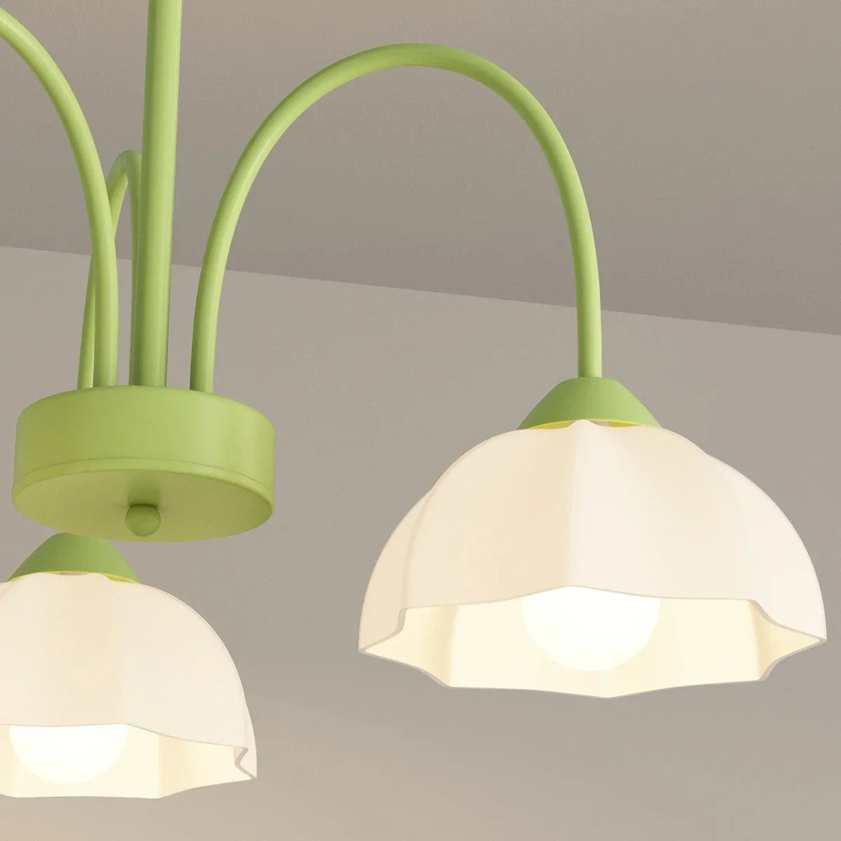 flairel Nordic Modern Light Luxury Flower Chandelier