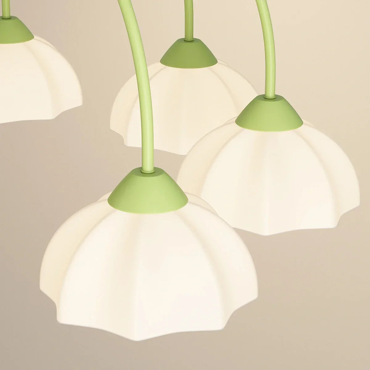 flairel Nordic Modern Light Luxury Flower Chandelier
