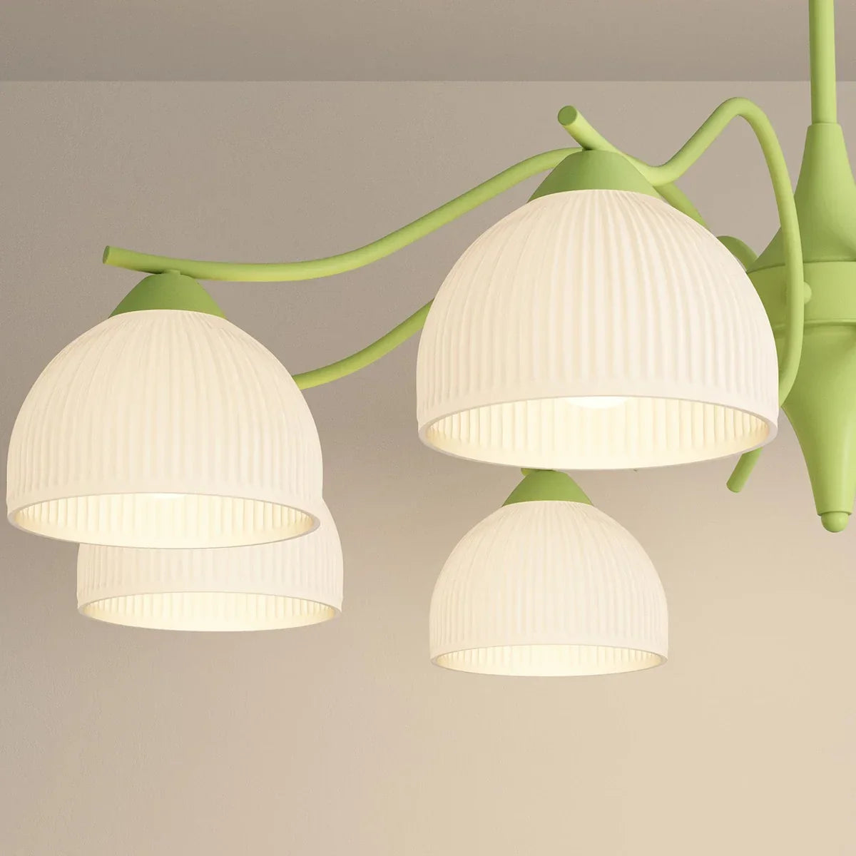 flairel French Pastoral Living Room Chandelier
