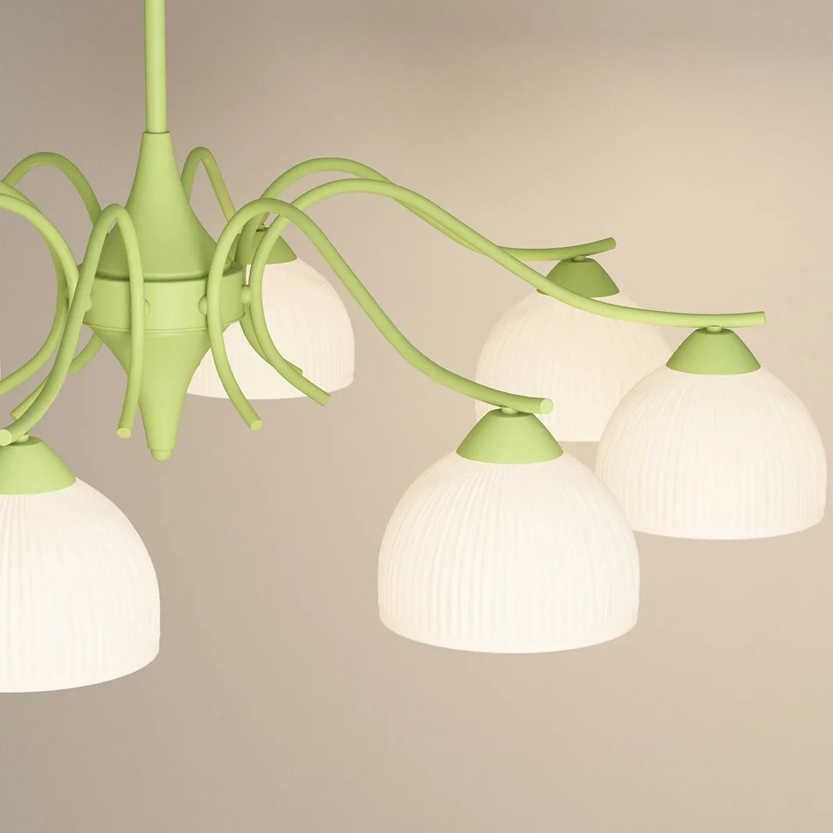 flairel French Pastoral Living Room Chandelier