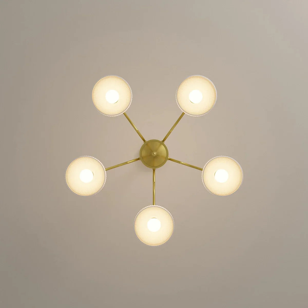 flairel French Pastoral Living Room Chandelier