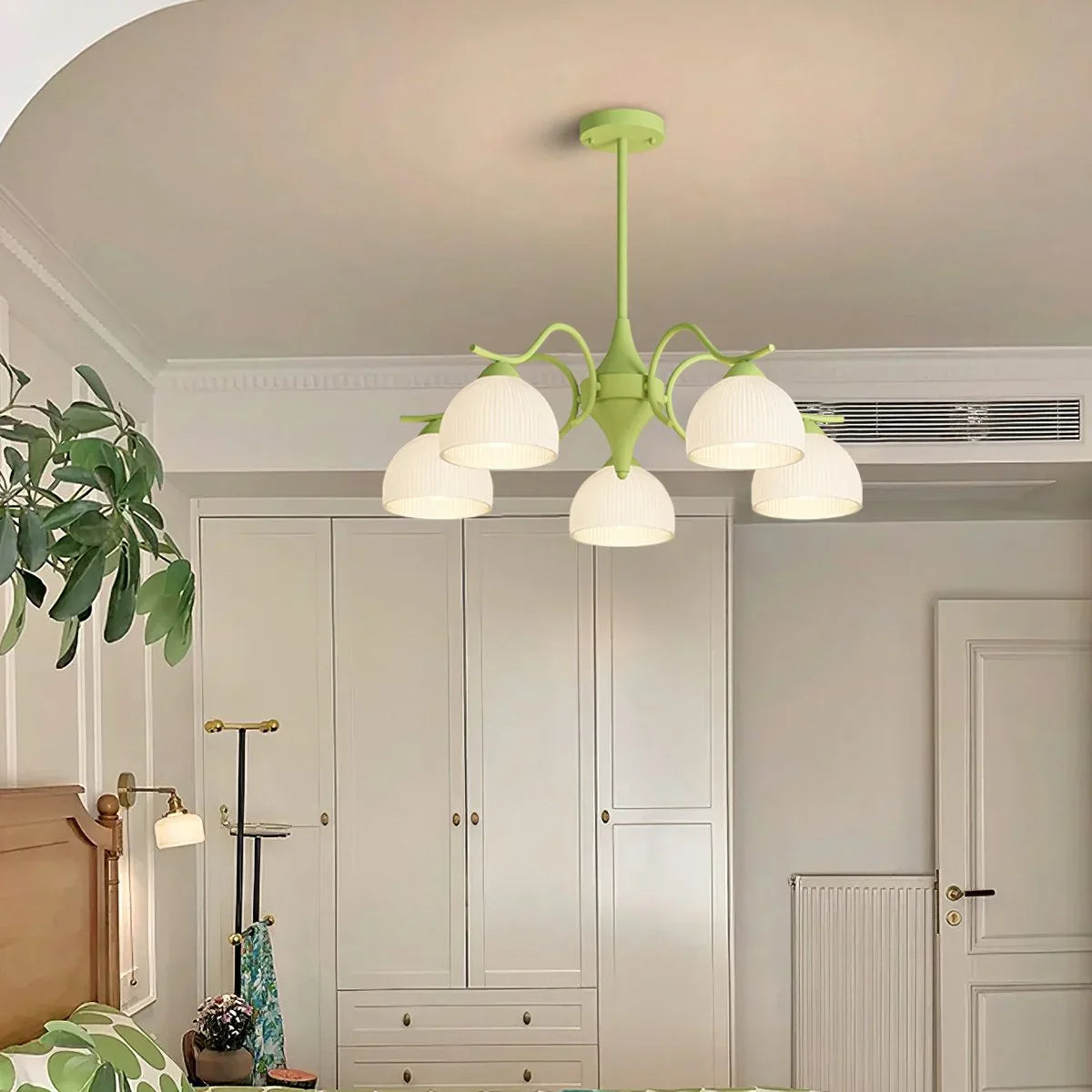 flairel French Pastoral Living Room Chandelier