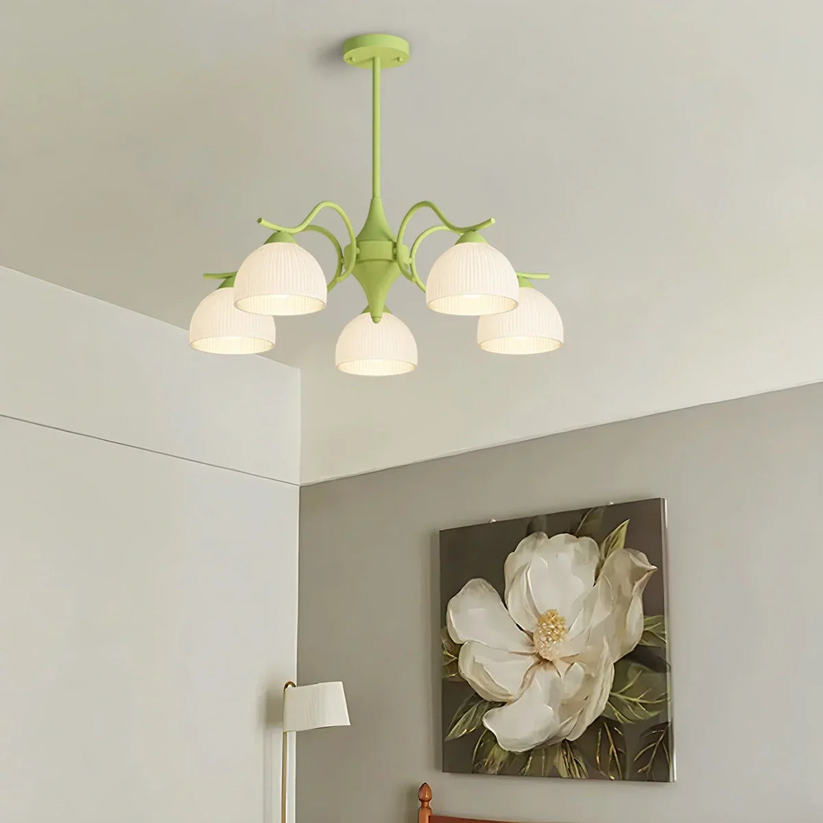 flairel French Pastoral Living Room Chandelier