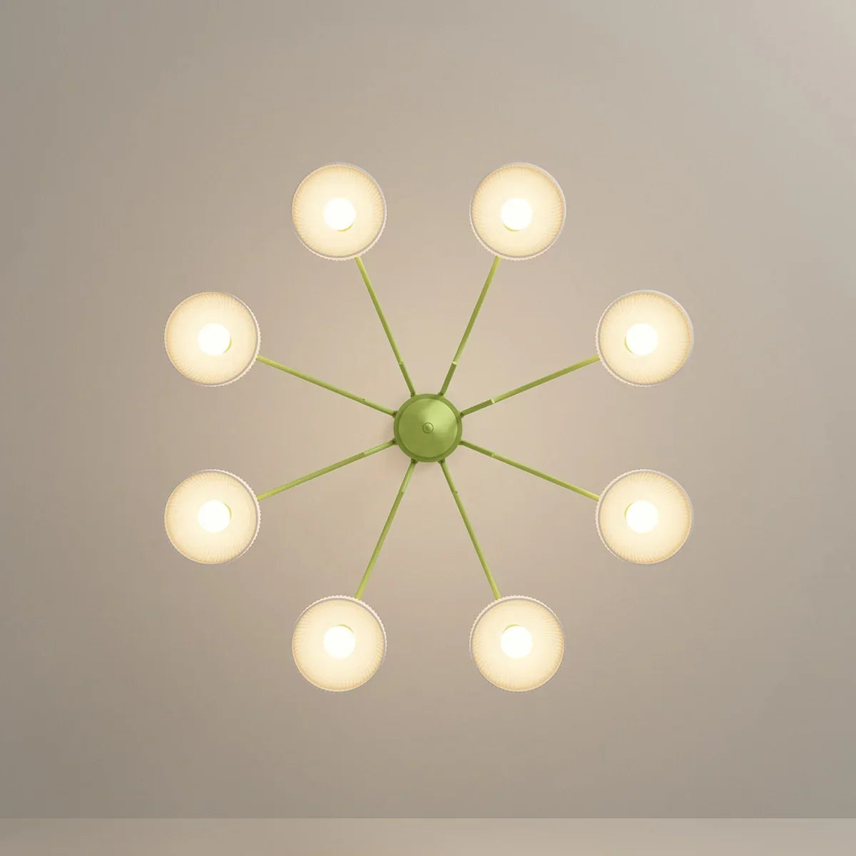 flairel French Pastoral Living Room Chandelier