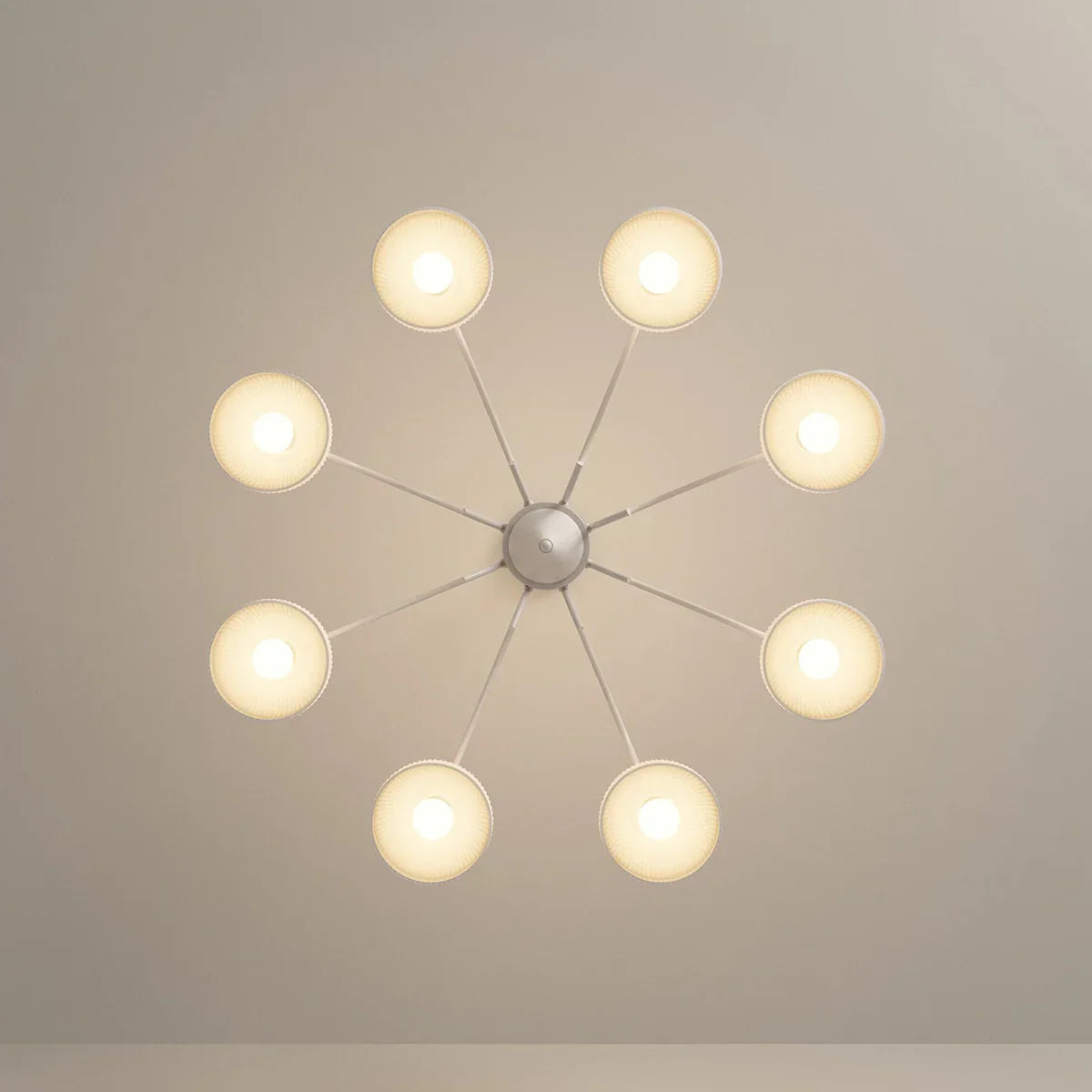 flairel French Pastoral Living Room Chandelier