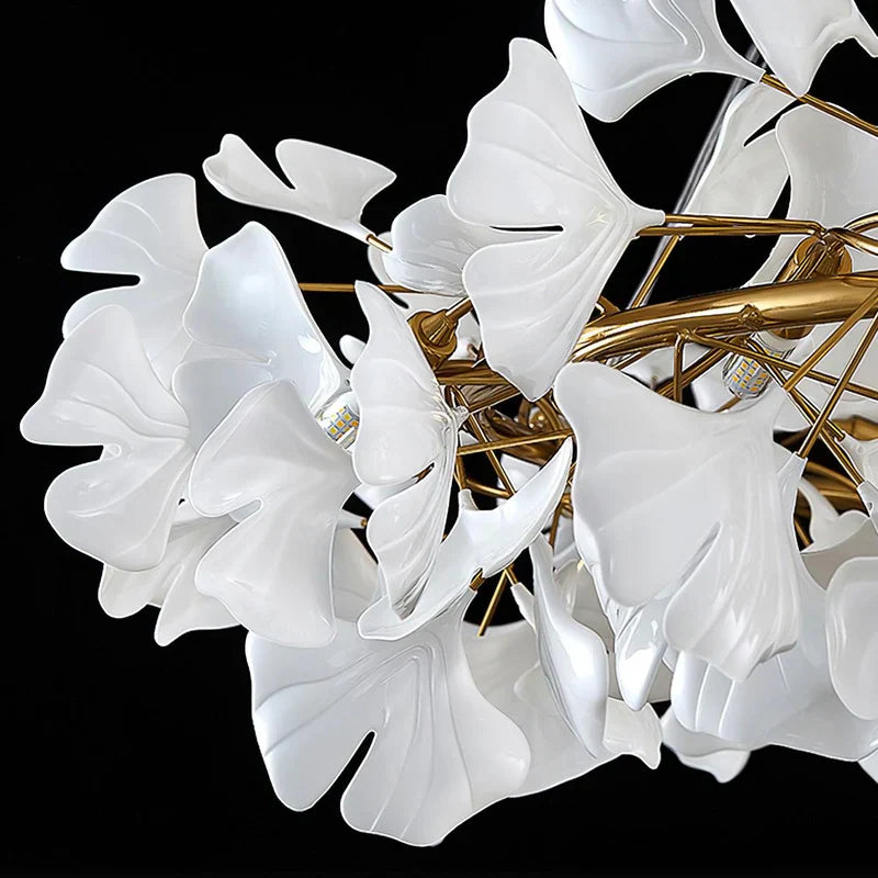 flairel Ginkgo Chandelier-C Hanging Light Fixtures