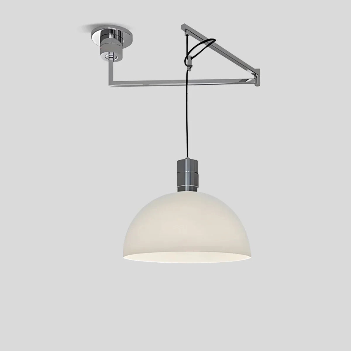 flairel Bauhaus Creative Rocker Glass Pendant Light