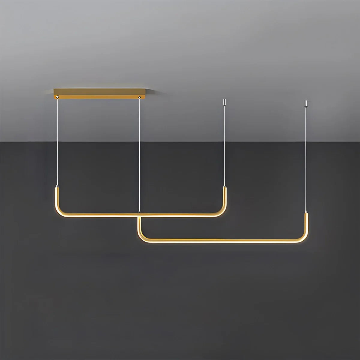 flairel Modern LED Ceiling Chandelier for Living Room