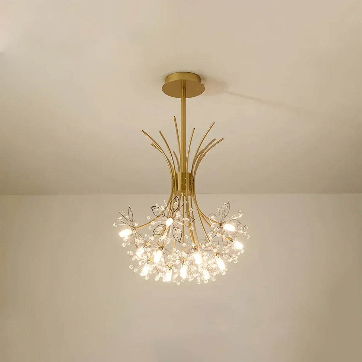 flairel Gypsophila Bouquet Crystal Chandelier