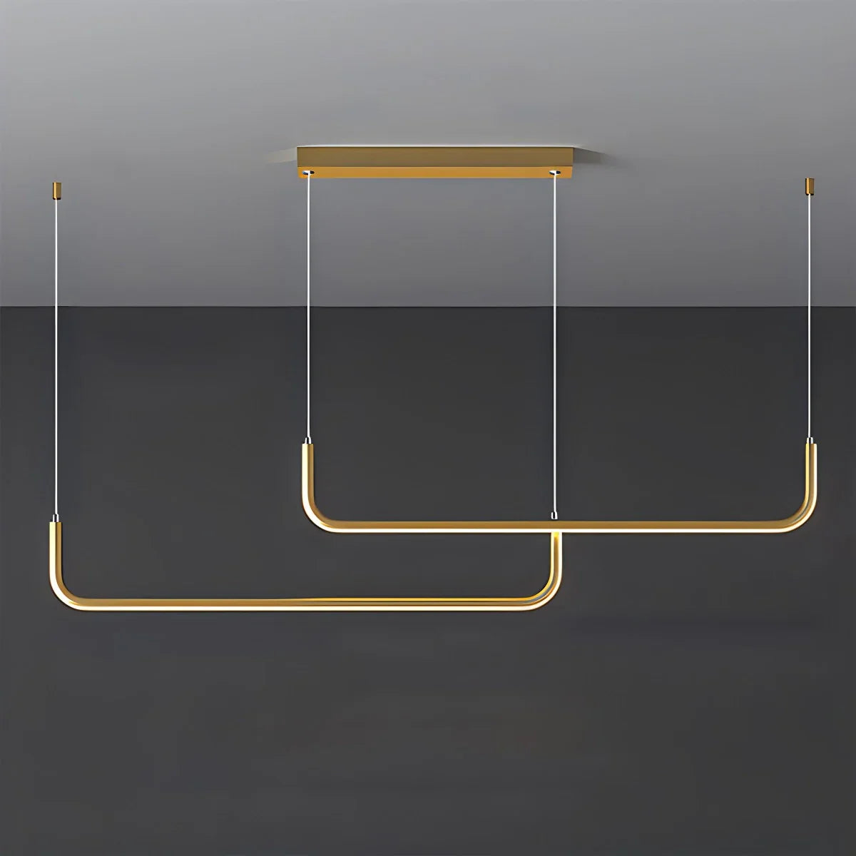 flairel Modern LED Ceiling Chandelier for Living Room