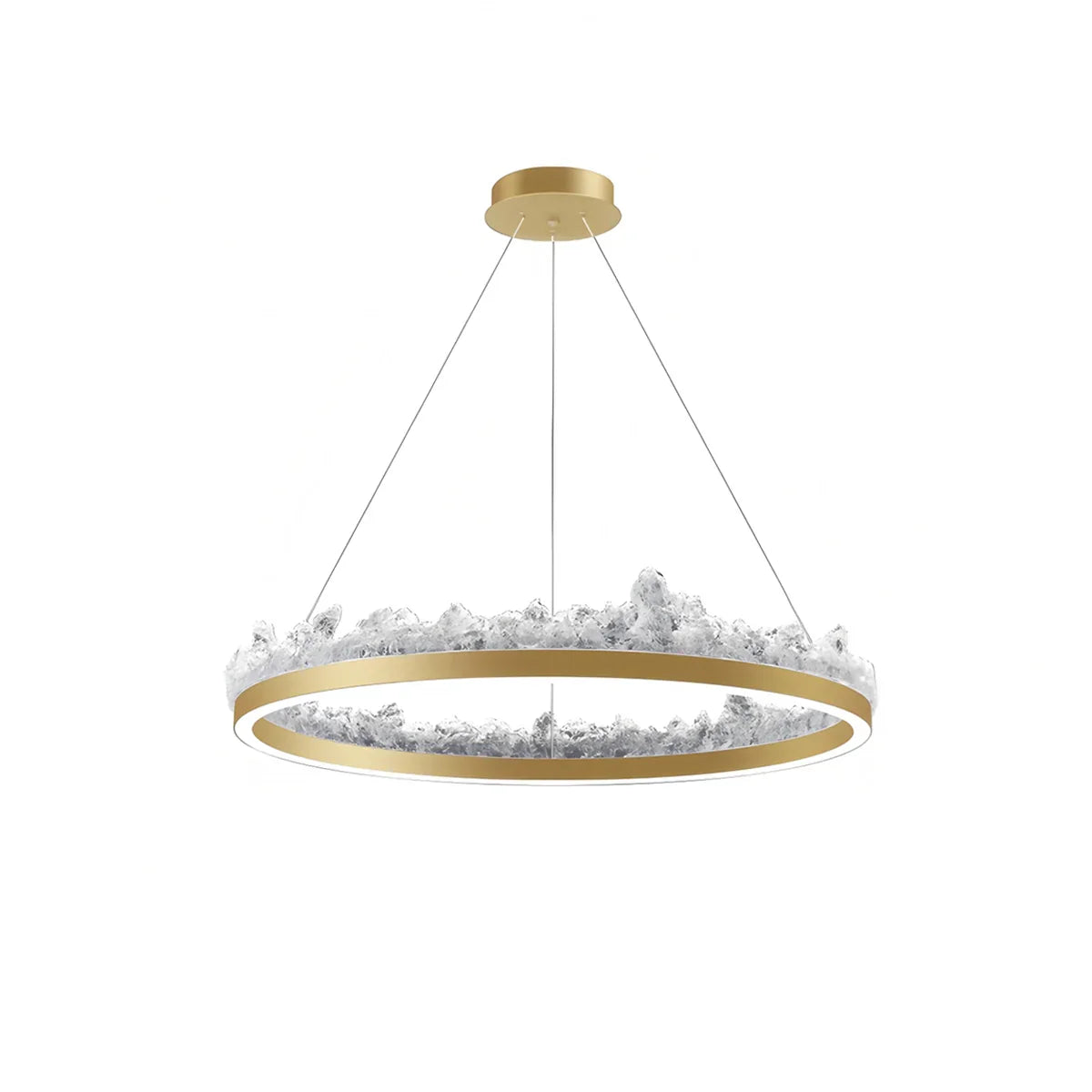 flairel Modern Light Luxury Iceberg Chandelier