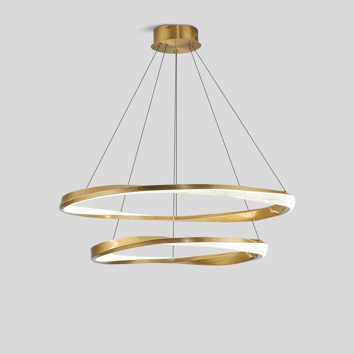 flairel Modern Simple Mobius Circle Chandelier
