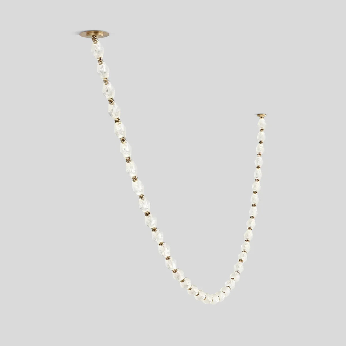flairel Zypheria Art Deco Czech Glass Beaded Chandelier