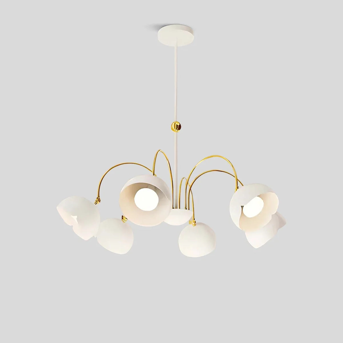 flairel French Flower Shaped Chandelier