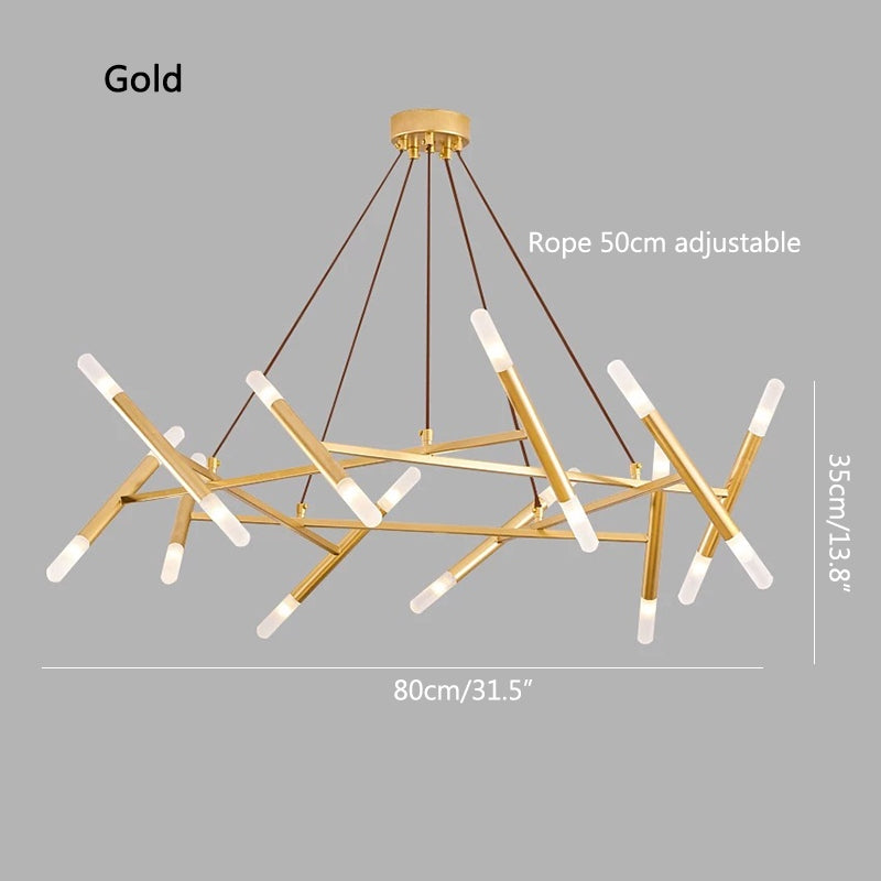 flairel LED Nestle Chandelier for Living Room