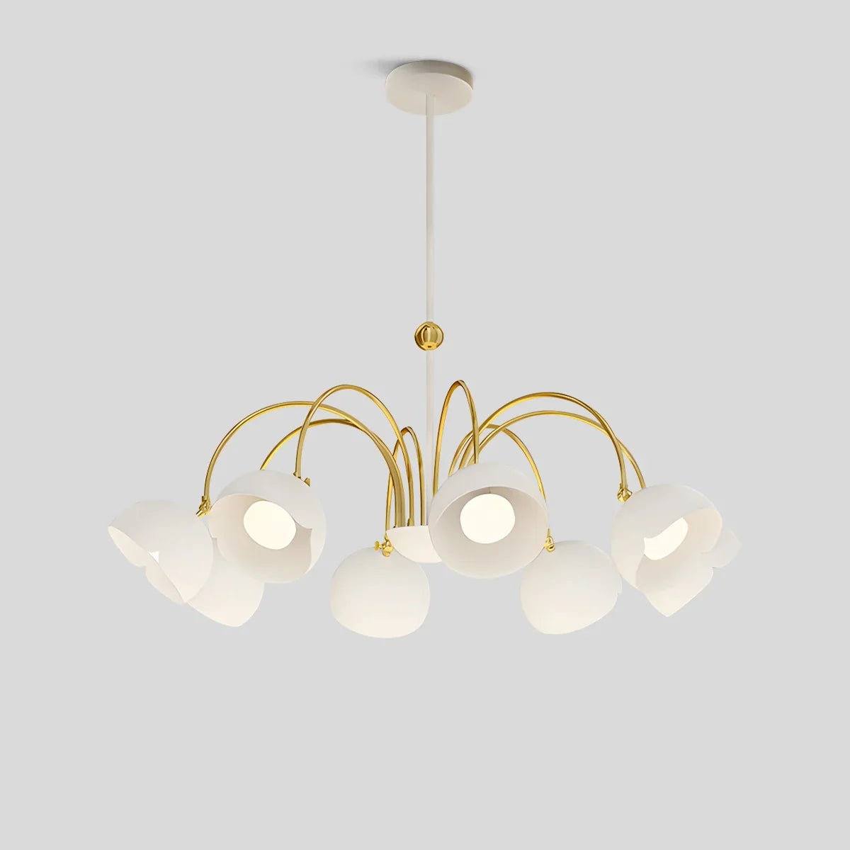 flairel French Flower Shaped Chandelier
