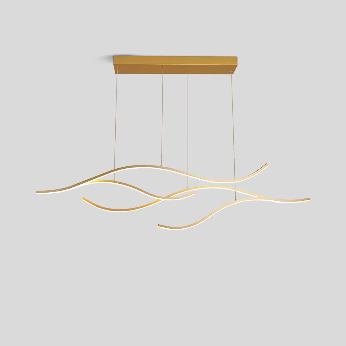 flairel Modern Waves Hanging Pendant Light