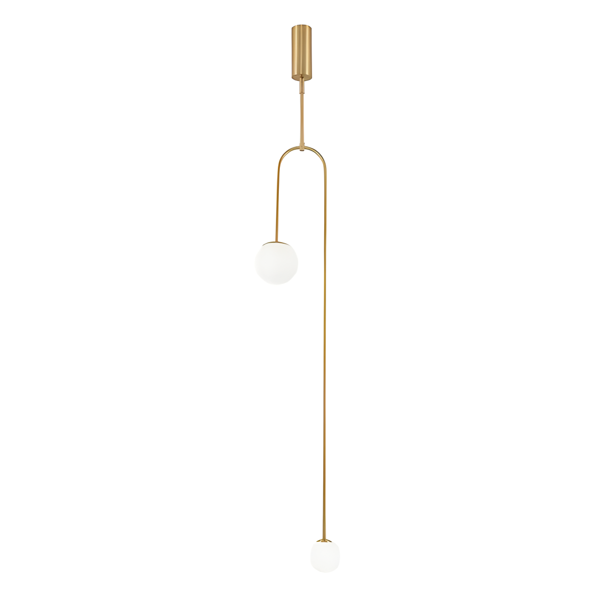 flairel Minimalist Linear Metal Chandelier