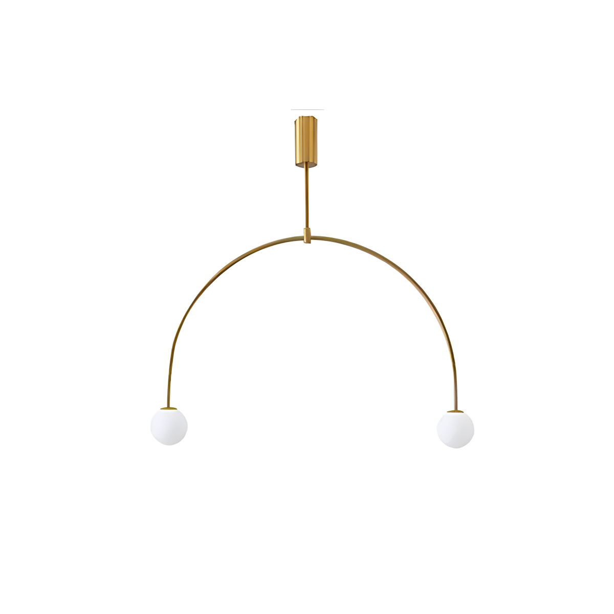 flairel Minimalist Linear Metal Chandelier