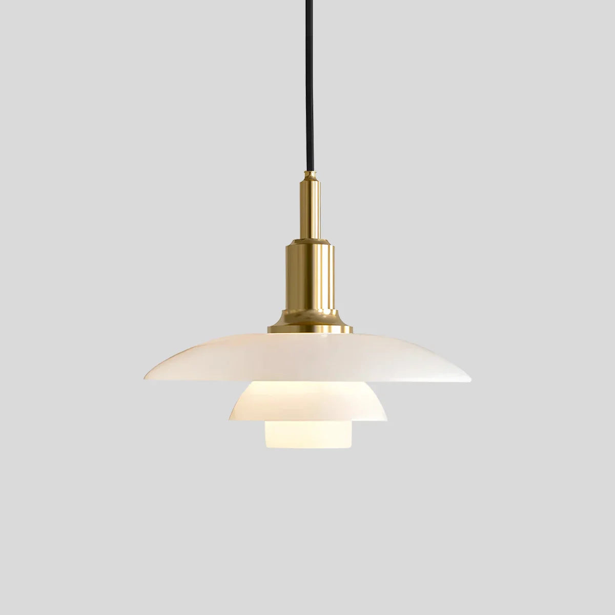 flairel Danish Designer Glass Pendant Lamp for Kitchen