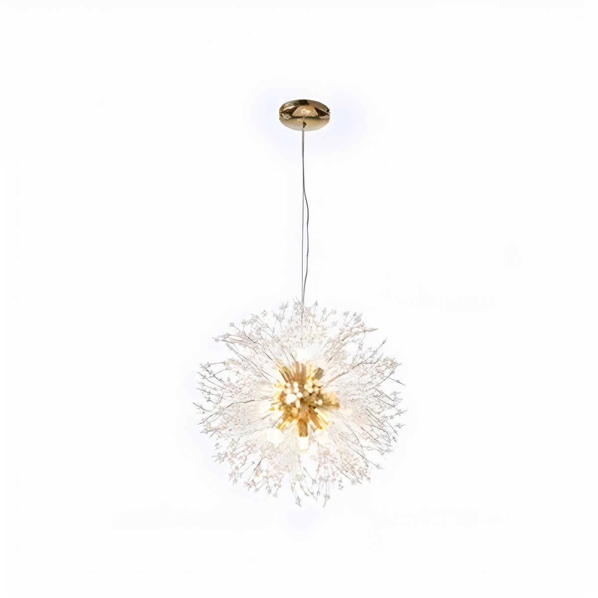 flairel Charlie Dandelion Crystal Chandelier