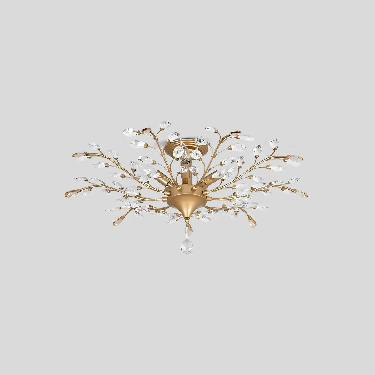 flairel Branch Crystal Chandelier for Living Room