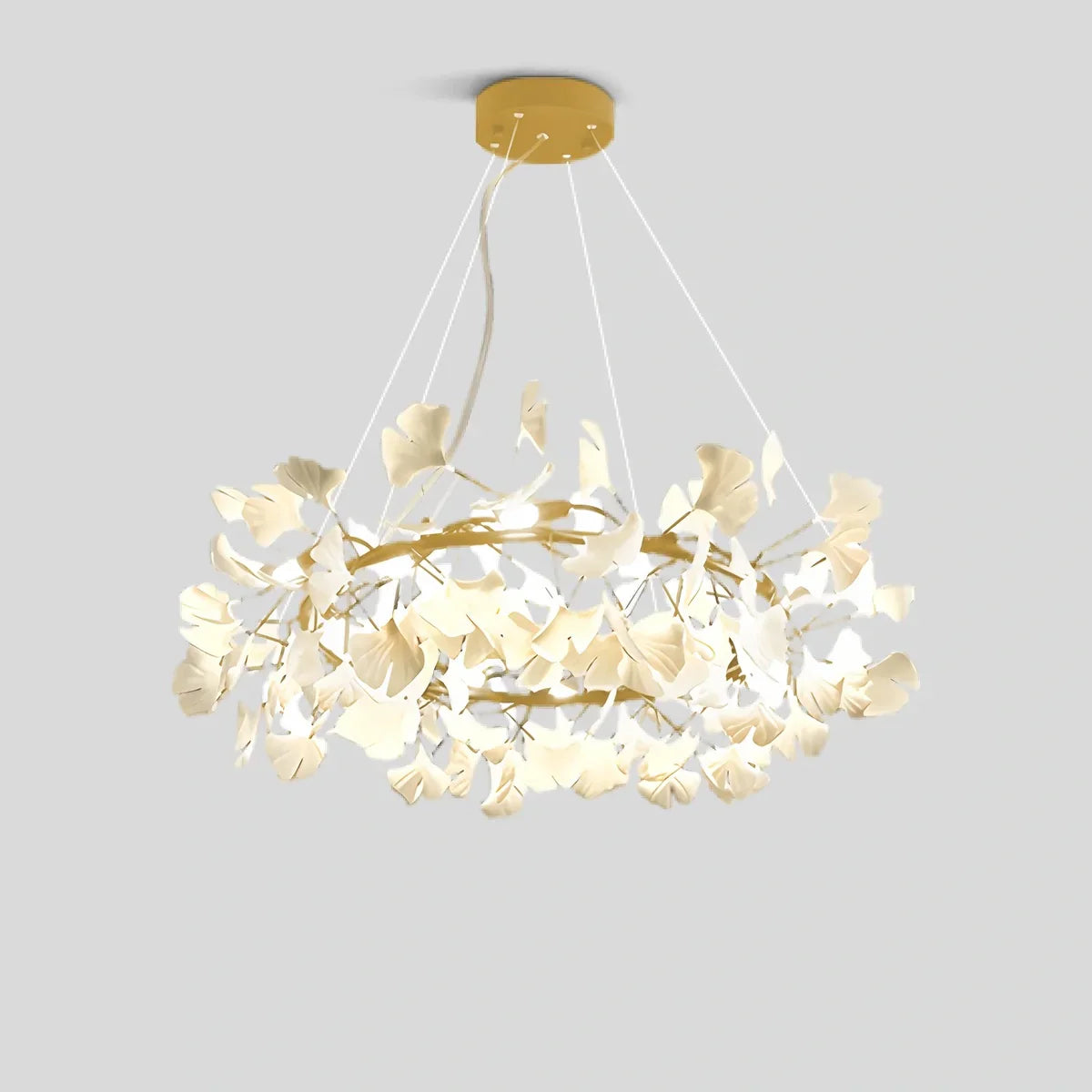 flairel Ginkgo Chandelier-C Hanging Light Fixtures