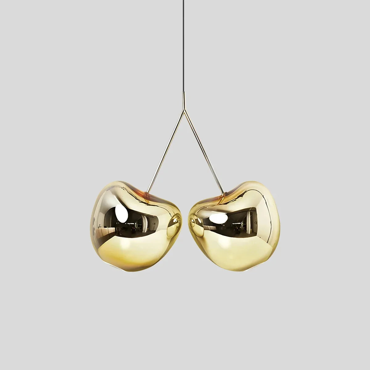 flairel Cherry Metal Chandelier for Dining Room