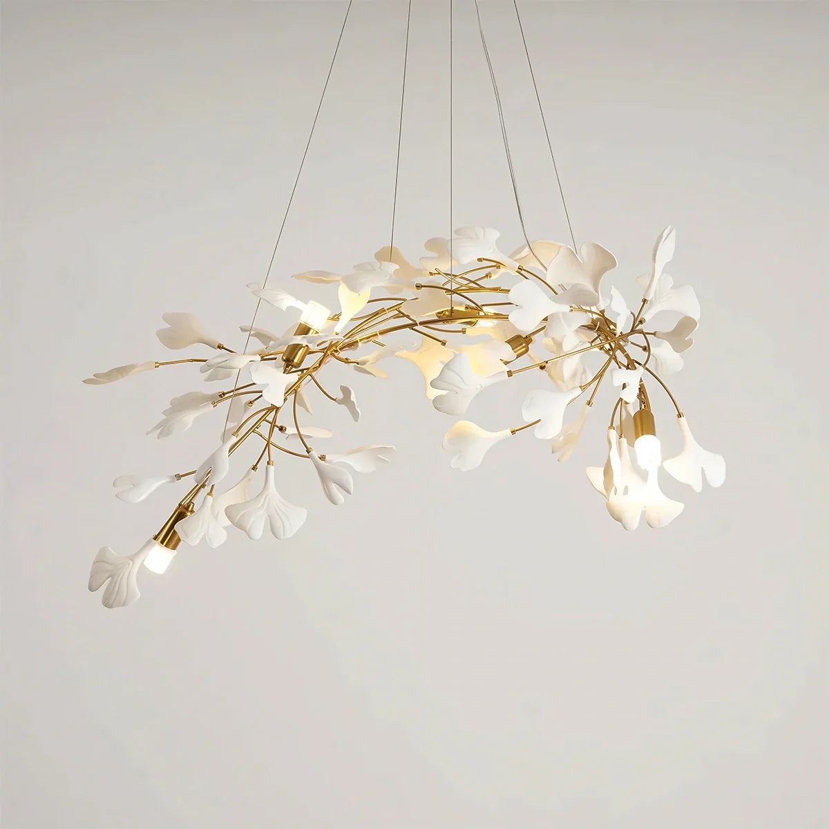 flairel Ginkgo Chandelier D for Dining Room