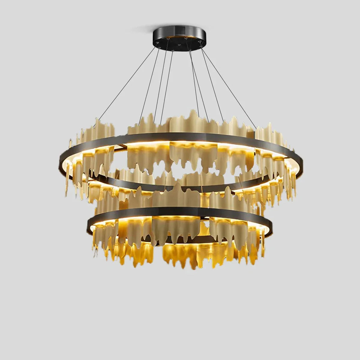 flairel Modern Creative Round Chandelier