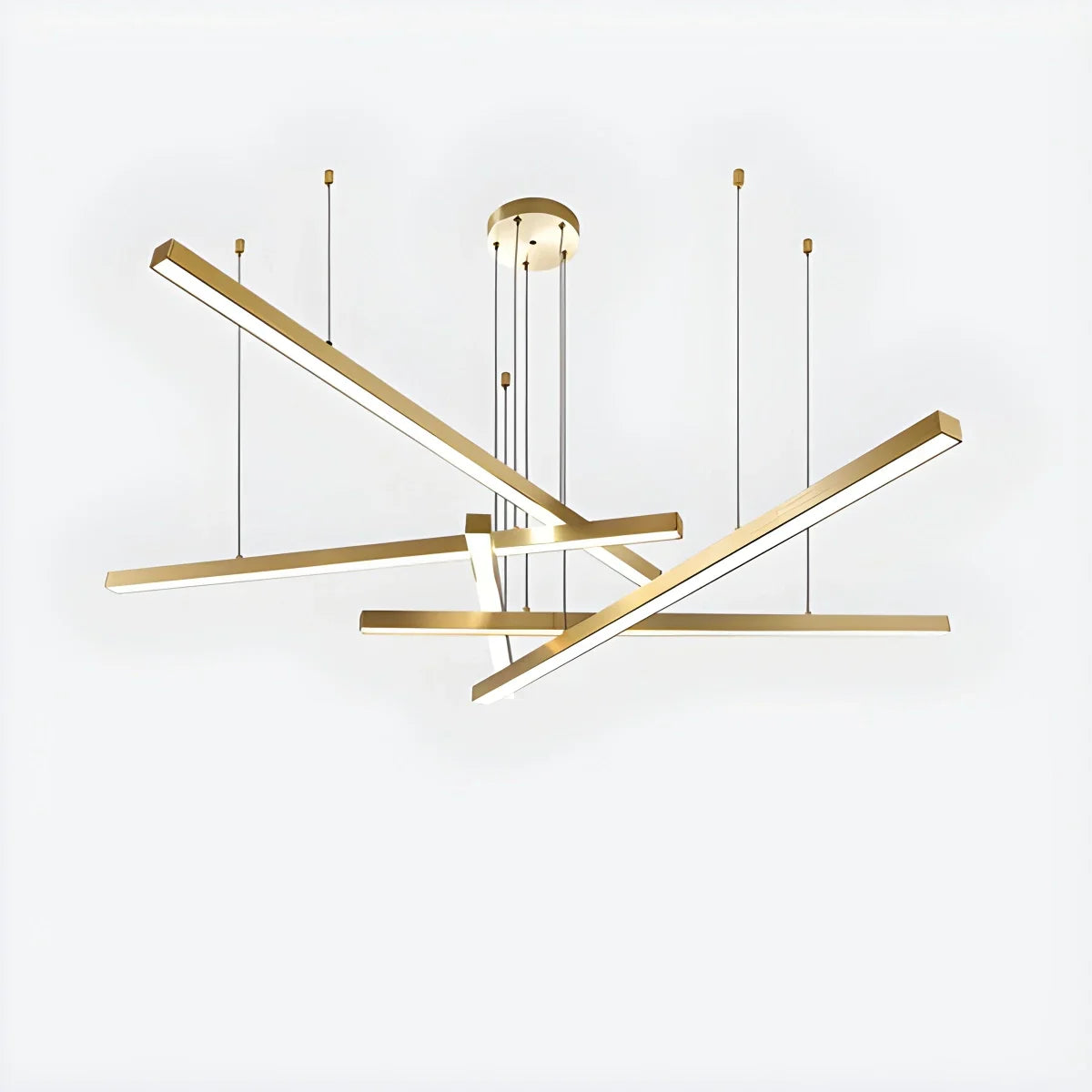 flairel Multi Light Sticks LED Chandelier for Living Room