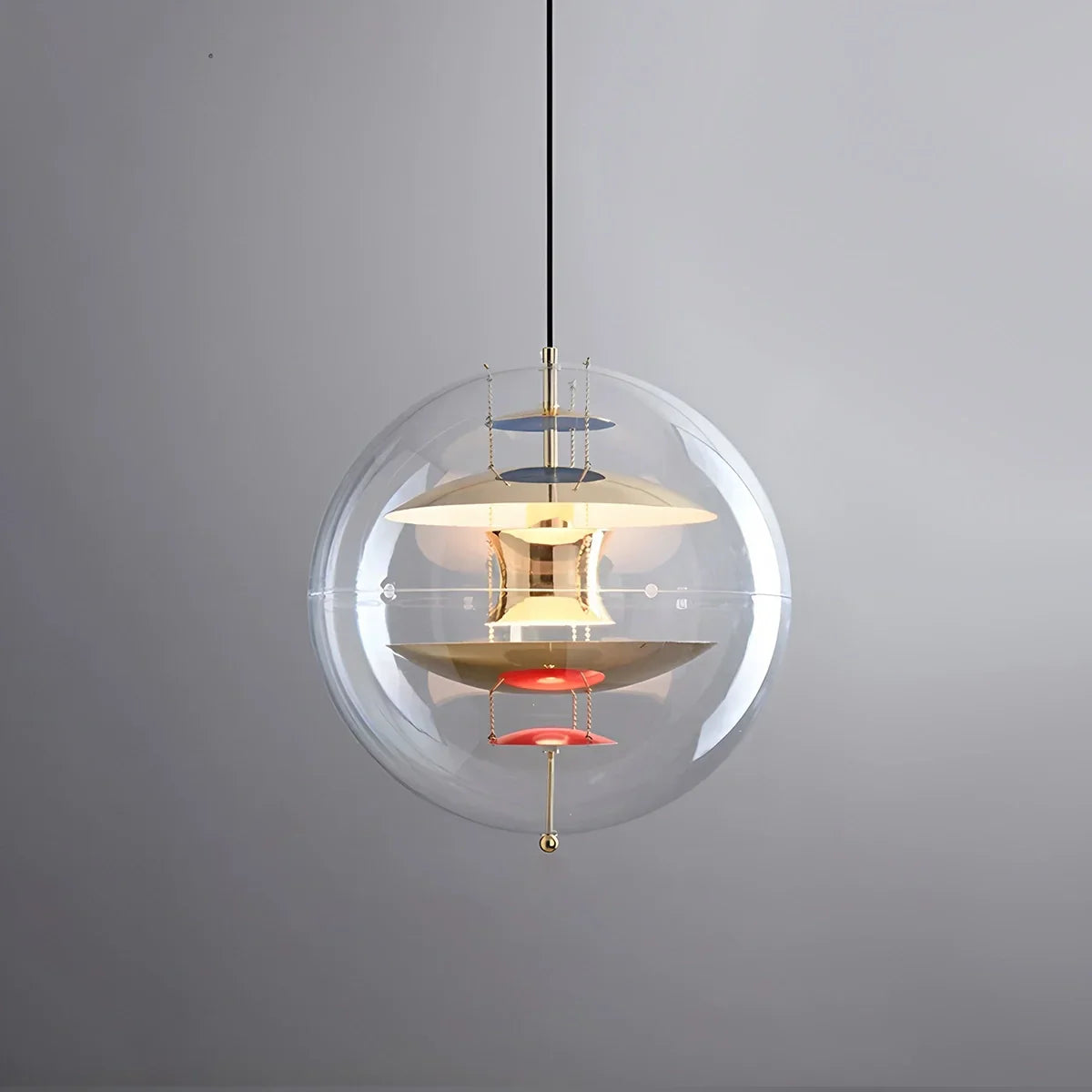 flairel Danish Globe Dining Room Pendant Light