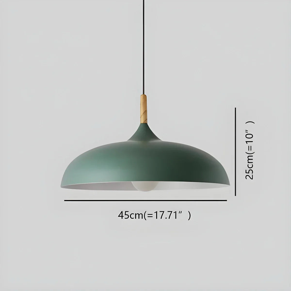 flairel Modern Dome Macaron Pendant Light for Kitchen Island