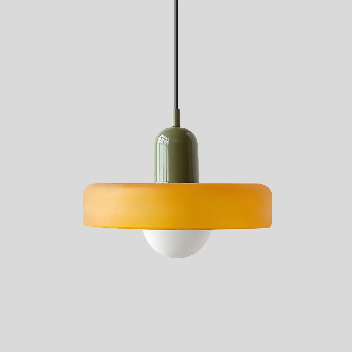 flairel Modern Bauhaus Glass Pendant Light