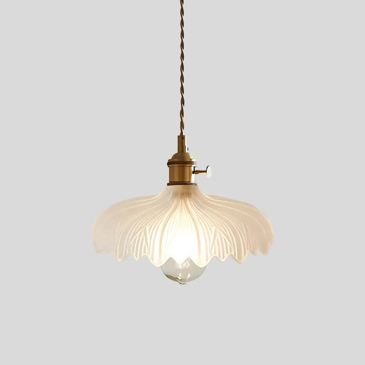 flairel Isabel Glass Pendant Light for Kitchen Island