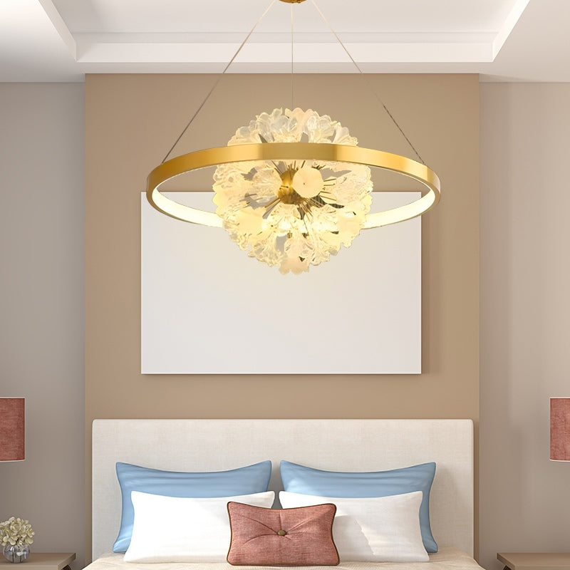 flairel Nordic Light Luxury Ring Creative Chandelier