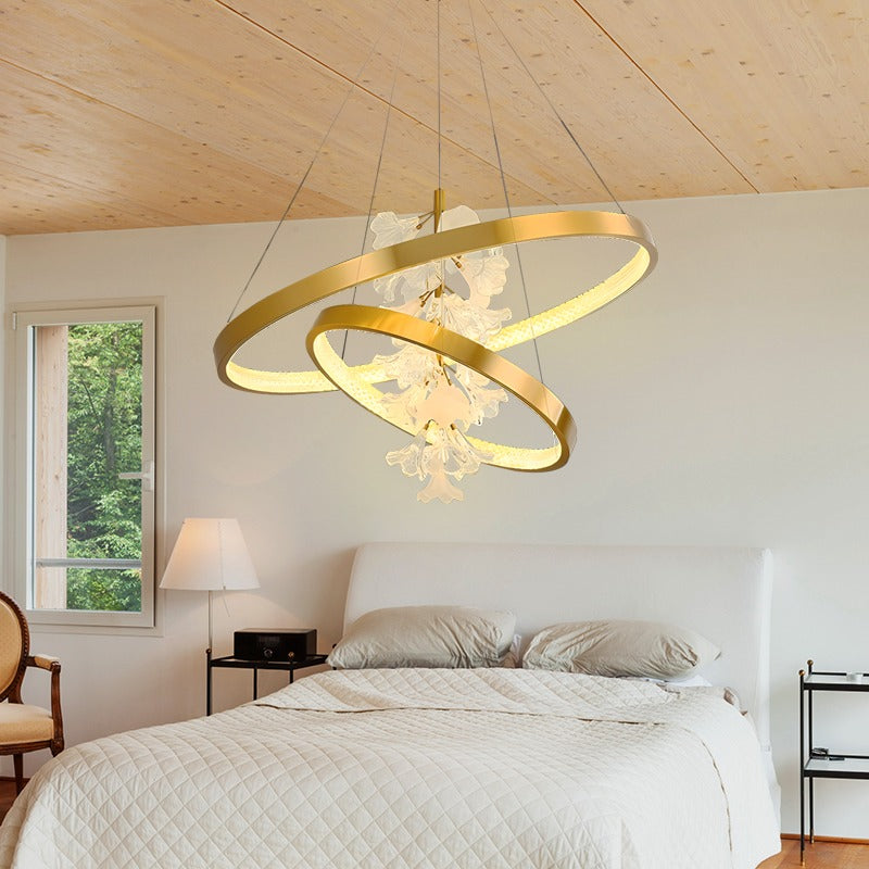 flairel Nordic Light Luxury Ring Creative Chandelier