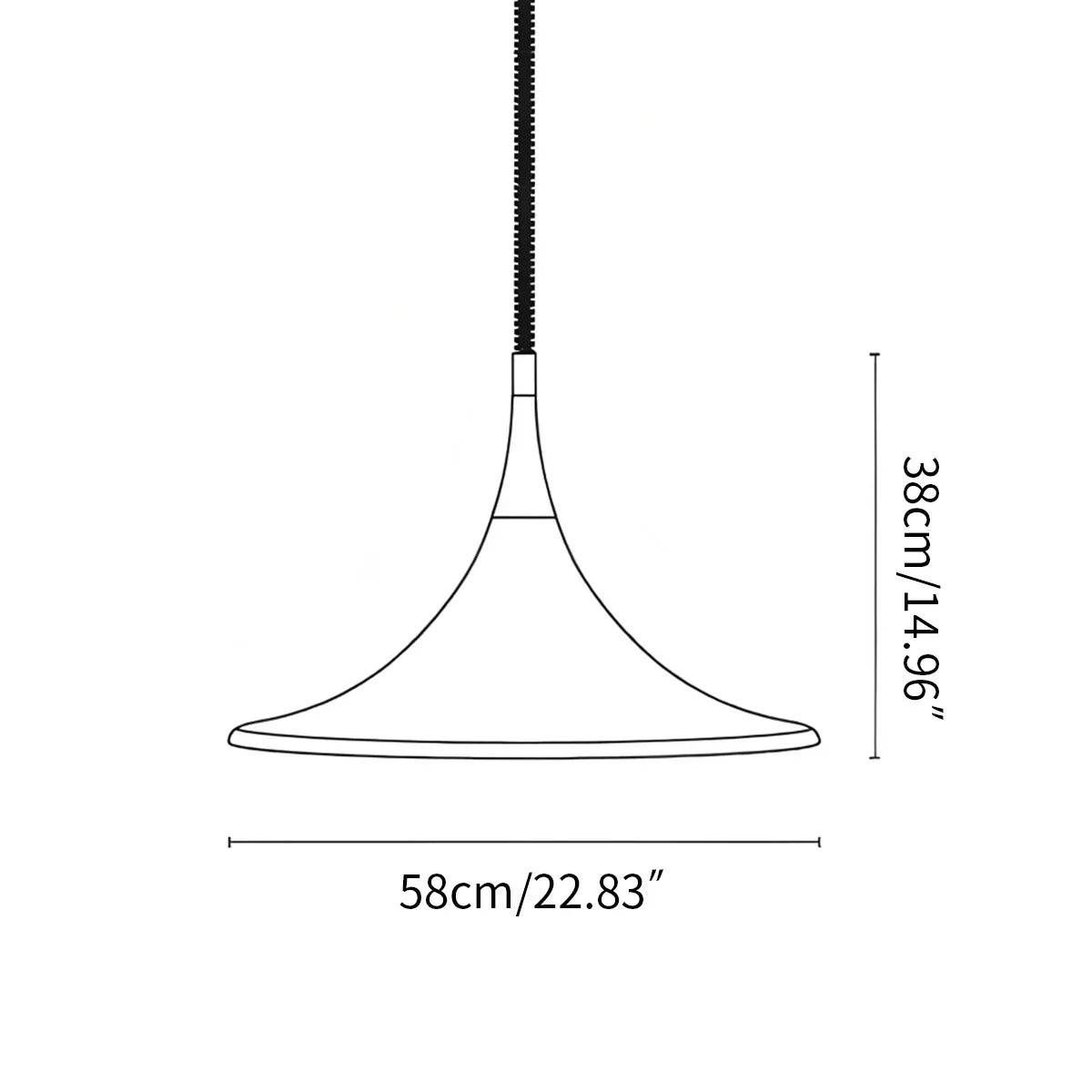 flairel Viron Pendant Light for Dining Room