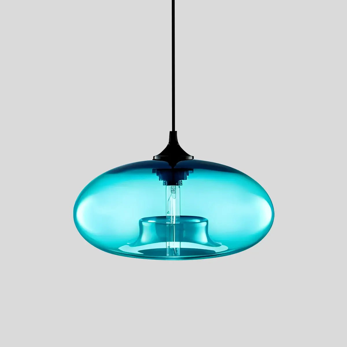 flairel Colorful Glass Pendant Light for Dining Area