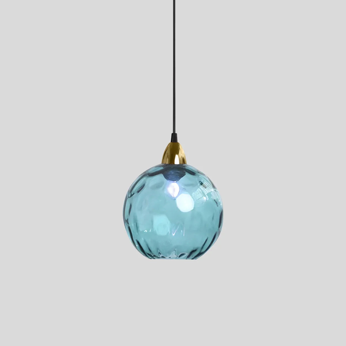 flairel Colorful Glass Ball Pendant Light for Living Room