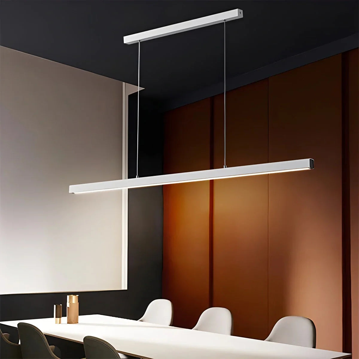 flairel Modern Linear Pendant Light for Kitchen Island