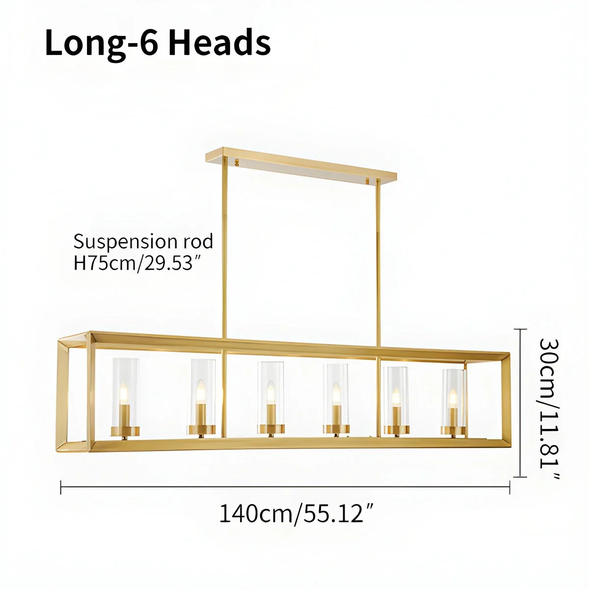 flairel Modern Luxury All Copper Chandelier