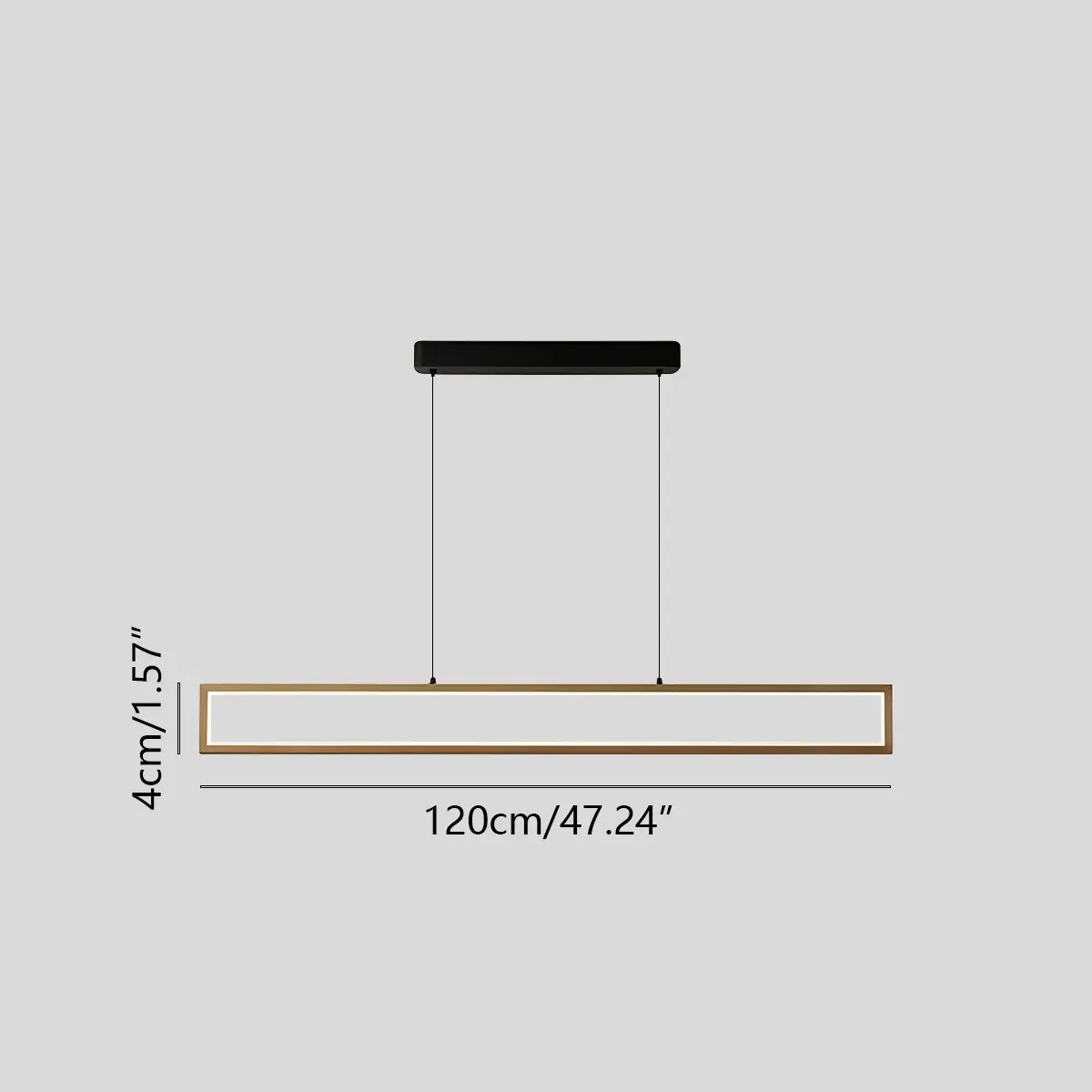 flairel Vincent Matte Black Pendant Light for Dining Area