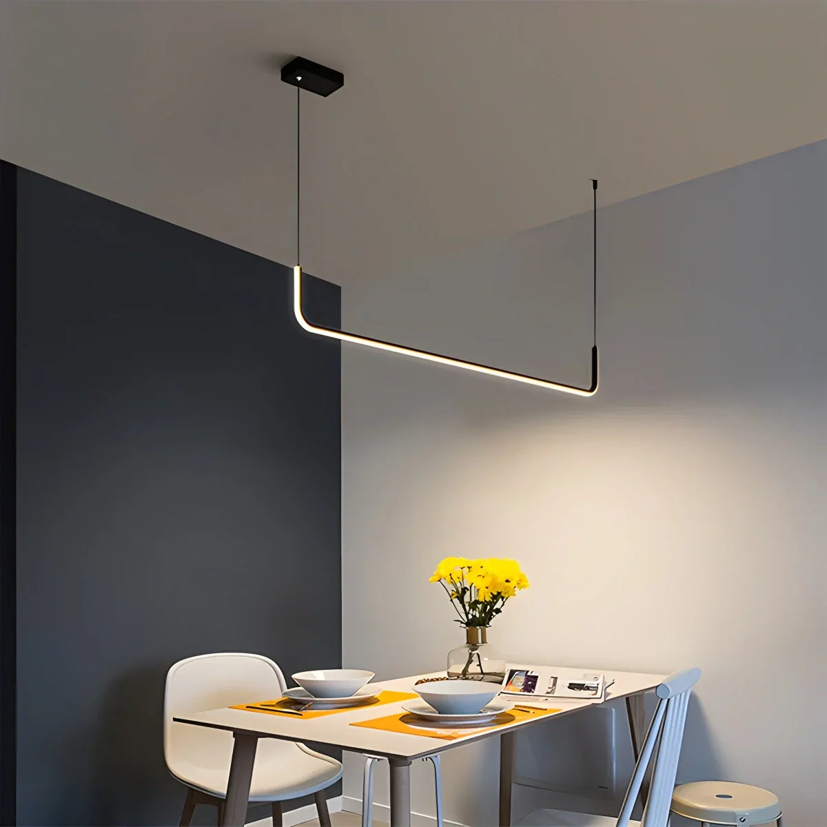 flairel Modern LED Ceiling Chandelier for Living Room