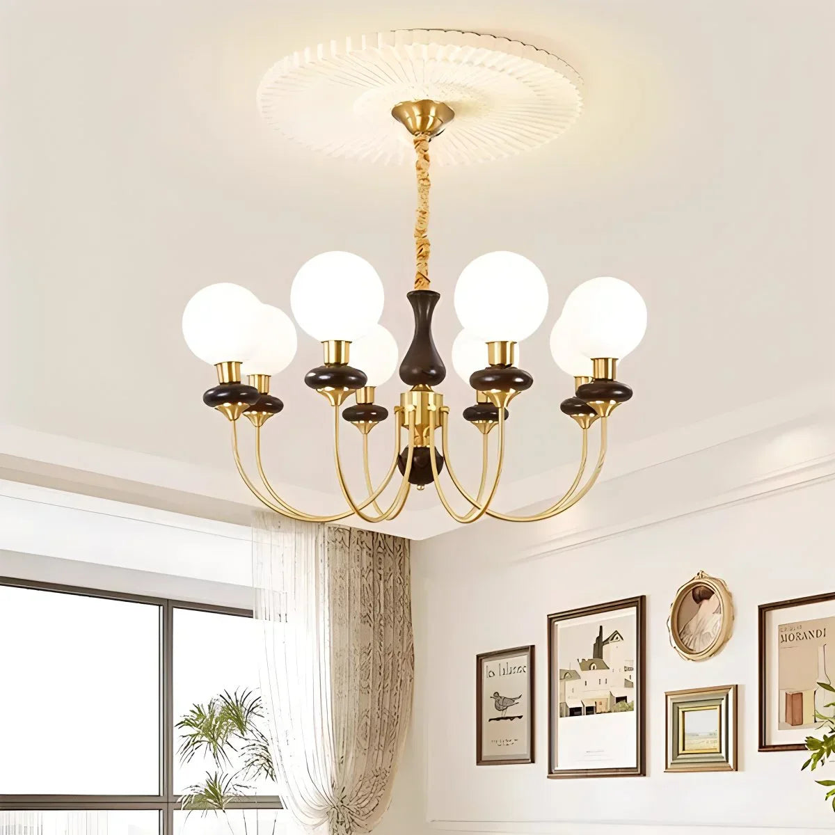 flairel Modern Luxury Metal Chandelier