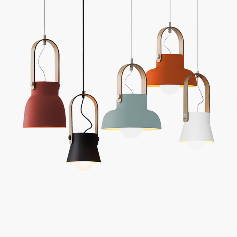 flairel Nordic Macaron Pendant Light for Dining Room Kitchen