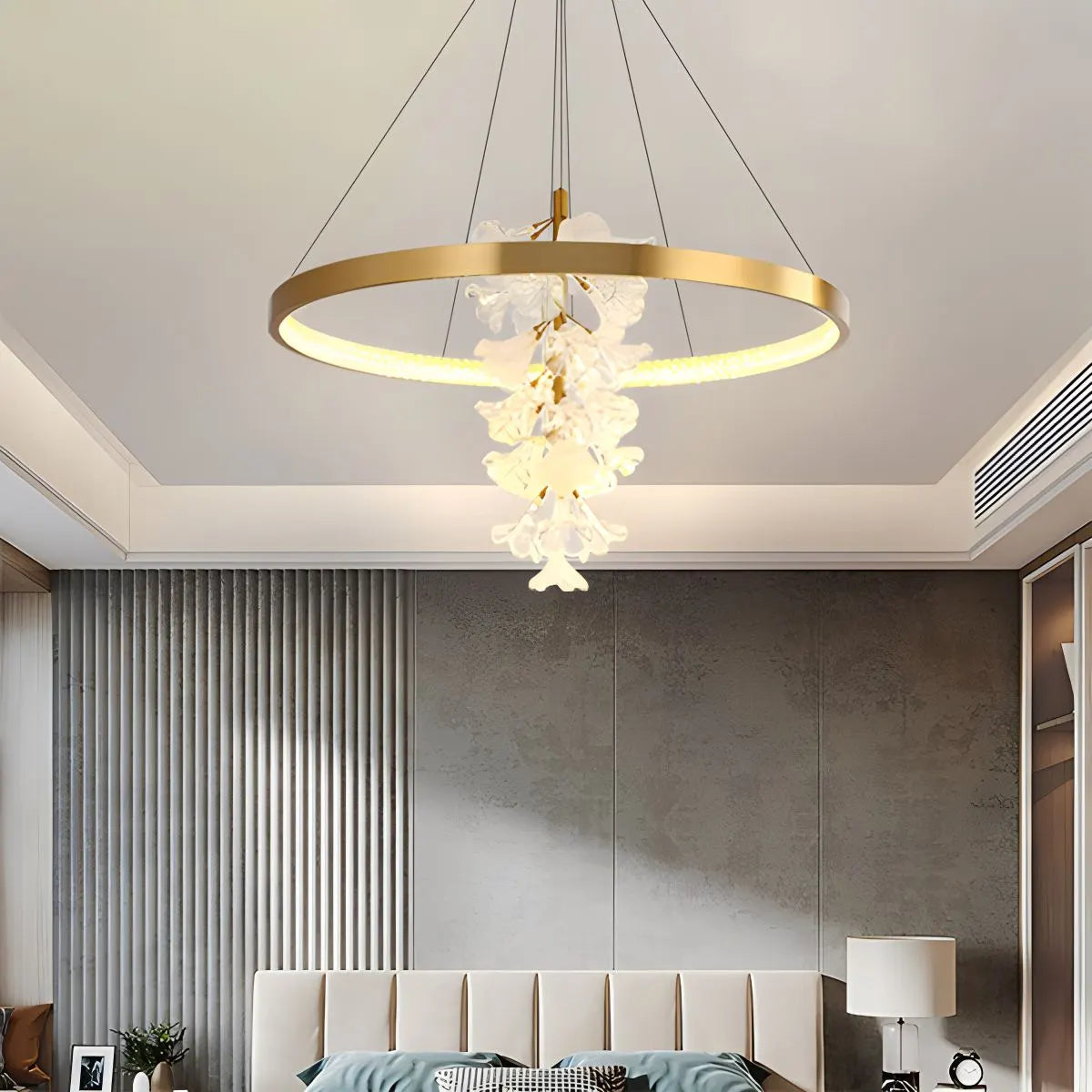 flairel Nordic Light Luxury Ring Creative Chandelier