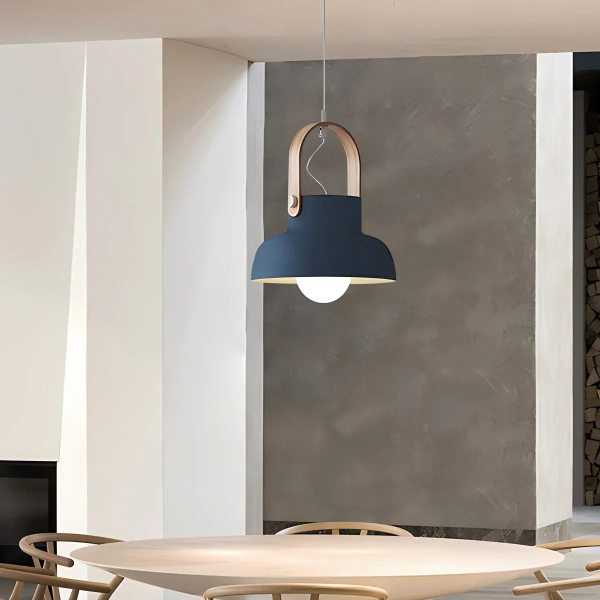 flairel Nordic Macaron Pendant Light for Dining Room Kitchen
