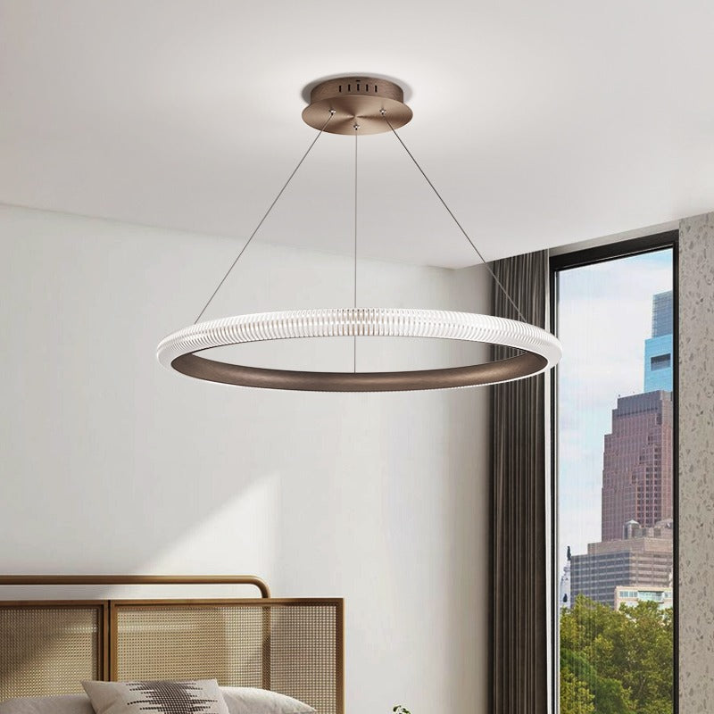 flairel Nordic Circular Chandelier for Living Room