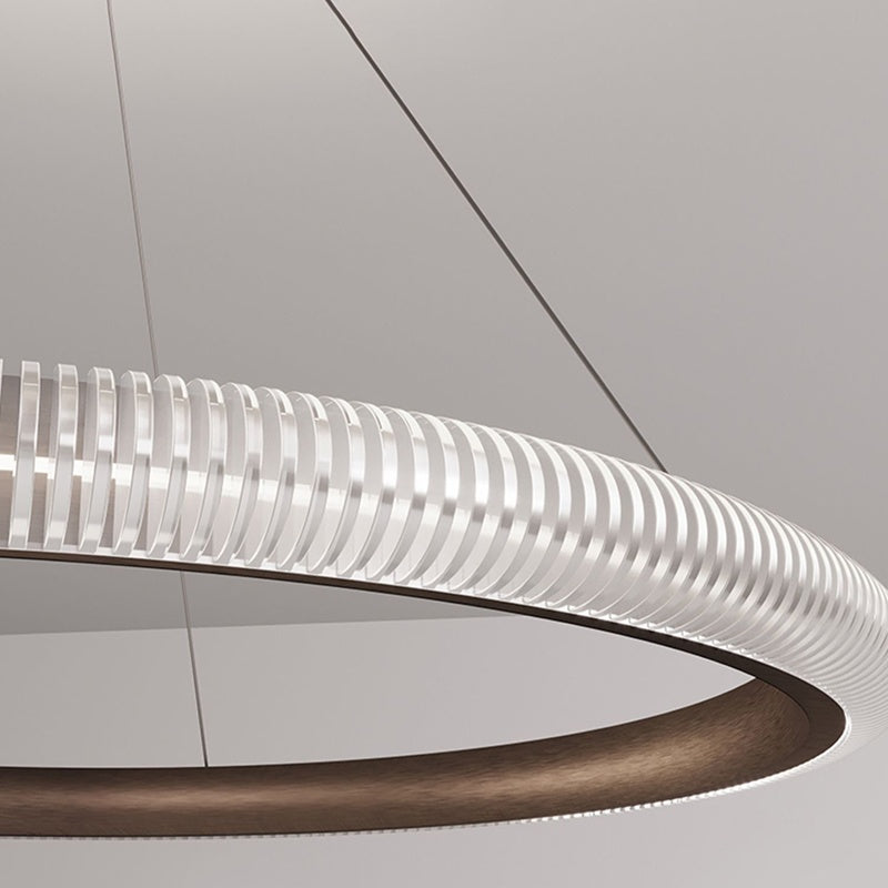 flairel Nordic Circular Chandelier for Living Room